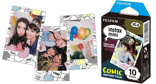 Fujifilm Instax film Comic